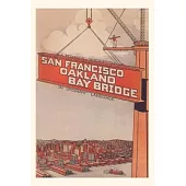 Vintage Journal Oakland Bay Bridge Book