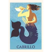Vintage Journal Mermaid, Cabrillo