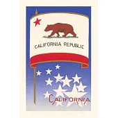Vintage Journal California State Flag