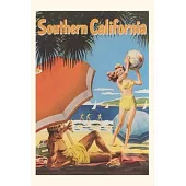 Vintage Journal Southern California Travel Poster