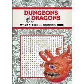 Dungeons & Dragons Word Search and Coloring