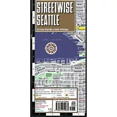 Streetwise Seattle Map - Laminated City Center Street Map of Seattle, Washington