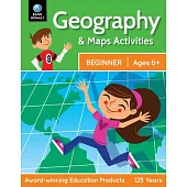 Rand McNally Geography & Maps Activities, Beginner Ages 6+