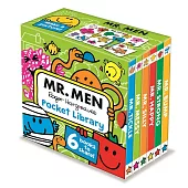 奇先生小小圖書館(6冊硬頁書)Mr. Men: Pocket Library: Six board books for toddlers to enjoy