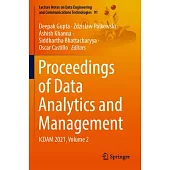 Proceedings of Data Analytics and Management: Icdam 2021, Volume 2