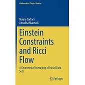 Einstein Constraints and Ricci Flow: A Geometrical Averaging of Initial Data Sets