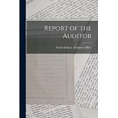 Report of the Auditor