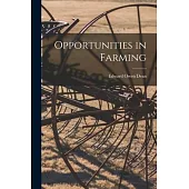 Opportunities in Farming