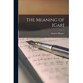 The Meaning of [Gar]
