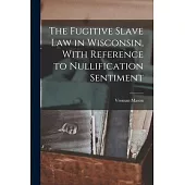 The Fugitive Slave law in Wisconsin, With Reference to Nullification Sentiment