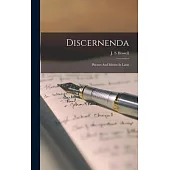 Discernenda: Phrases And Idioms In Latin