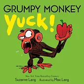 幼兒情緒引導硬頁書(挑食主題)Grumpy Monkey Yuck!