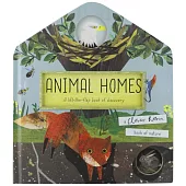 生態翻翻硬頁書：動物的家Animal Homes: A lift-the-flap book of discovery (A Clover Robin Book of Nature)
