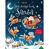 寶寶第一本貼紙書：聖誕老公公 First Sticker Book Santa