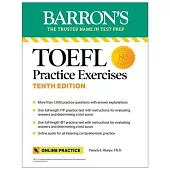 TOEFL Practice Exercises with Online Audio, Tenth Edition