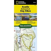 Acadia National Park Day Hikes Map