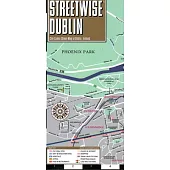 Streetwise Dublin Map - Laminated City Center Street Map of Dublin, Ireland