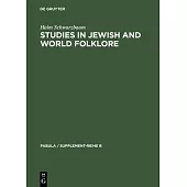 Studies in Jewish and World Folklore