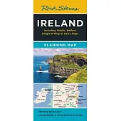 Rick Steves Ireland Planning Map: Including Dublin, Belfast, Dingle & Ring of Kerry Maps