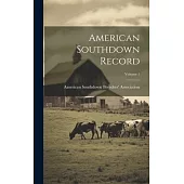 American Southdown Record; Volume 1