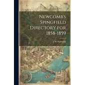Newcomb’s Spingfield Directory for 1858-1859