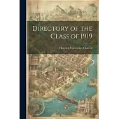 Directory of the Class of 1919