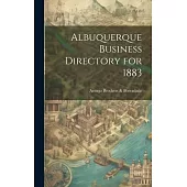 Albuquerque Business Directory for 1883