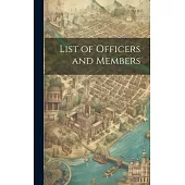 List of Officers and Members