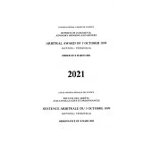Arbitral Award of 3 October 1899 (Guyana V. Venezuela): Order of 8 March 2021 Volume 110