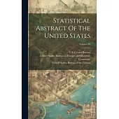 Statistical Abstract Of The United States; Volume 20