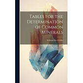 Tables for the Determination of Common Minerals