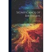 Significance of Birthdays
