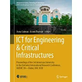 Ict for Engineering & Critical Infrastructures: Proceedings of the 3rd American University in the Emirates International Research Conference, Aueirc’2