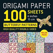 Origami Paper 100 Sheets Butterfly Patterns 6 (15 CM)