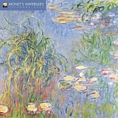 Monet’s Waterlilies Wall Calendar 2025 (Art Calendar)