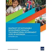 Snapshot of Sustainable Development Goals at the Subnational Government Level in Indonesia