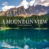 Mountain View 2025 12 X 12 Wall Calendar