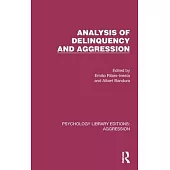 Analysis of Delinquency and Aggression