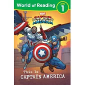 World of Reading: This Is Captain America: Level 1 Reader