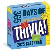 365 Days of Amazing Trivia Page-A-Day Calendar 2025: The World’s Bestselling Trivia Calendar