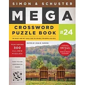 Simon & Schuster Mega Crossword Puzzle Book #24