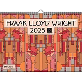 Frank Lloyd Wright 2025 Wall Calendar