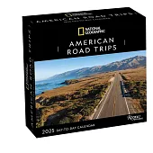 National Geographic: American Road Trips 2025 Day-To-Day Calendar