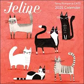 Feline 2025 Wall Calendar: Terry Runyan’s Cats