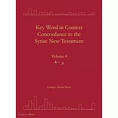 Key Word in Context Concordance to the Syriac New Testament