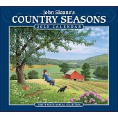 John Sloane’s Country Seasons 2025 Deluxe Wall Calendar