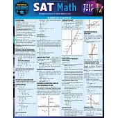 SAT Math Test Prep: A Quickstudy Laminated Reference Guide