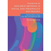 Handbook of Research Methods in Social and Personality Psychology