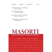 Masorti: The New Journal of Conservative Judaism - Winter 2024