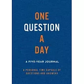 One Question a Day (Neutral): A Five-Year Journal: A Personal Time Capsule of Questions and Answers
